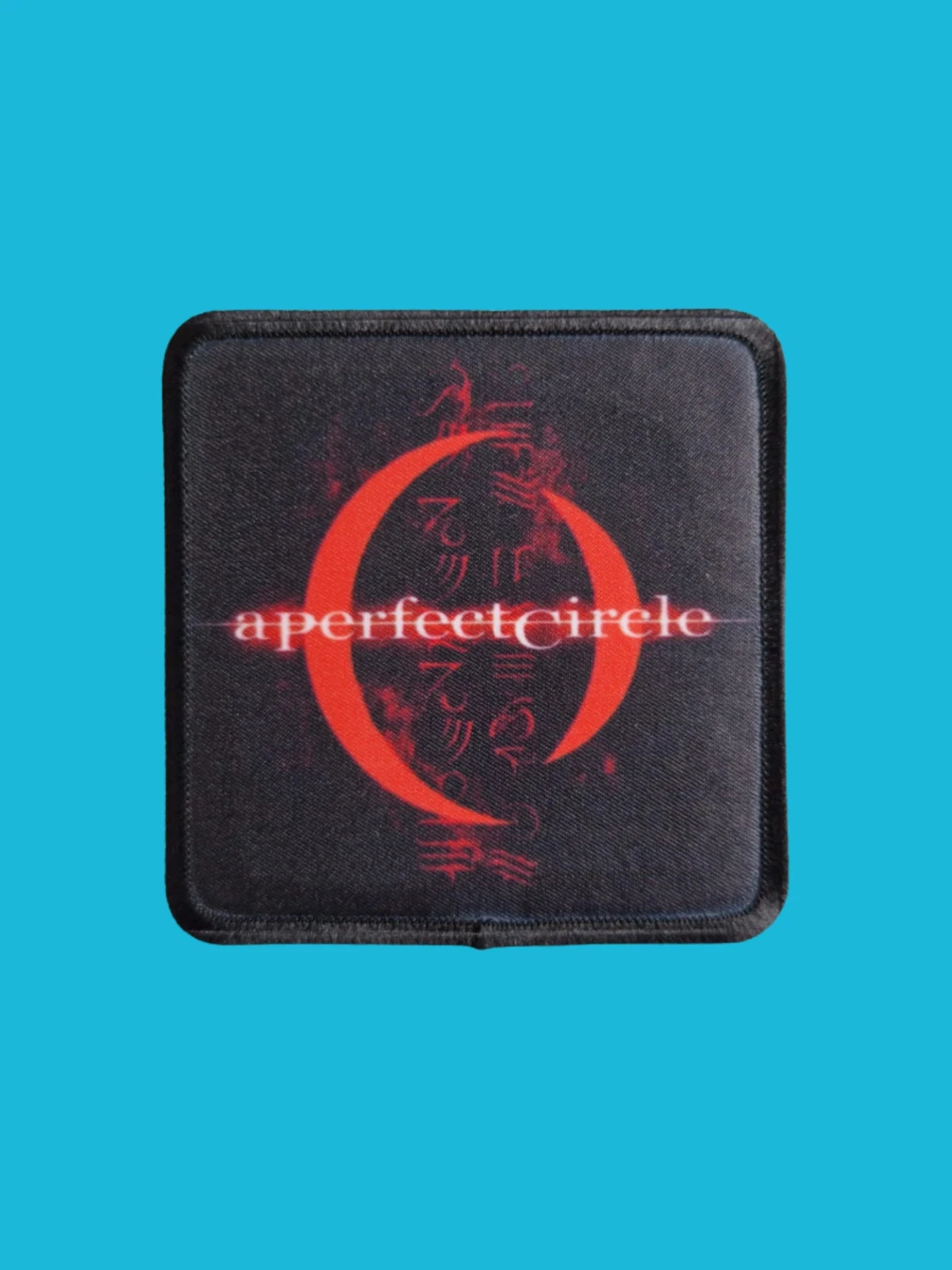 Patch A Perfect Circle - Mer De Noms - Imprimé - Carré de 7,5 x 7,5 centimètres